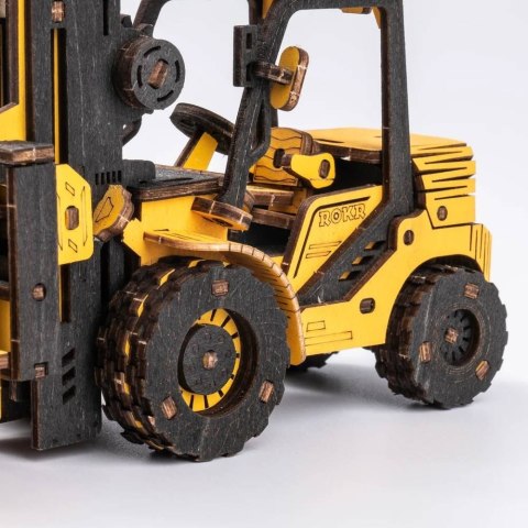 ROBOTIME Drewniane Puzzle 3D - Wózek Widłowy Robotime