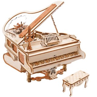 ROBOTIME Drewniane Puzzle Model 3D DIY - Magiczne Pianino Robotime