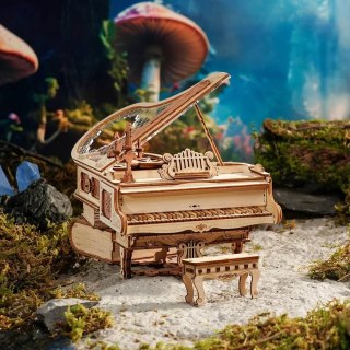 ROBOTIME Drewniane Puzzle Model 3D DIY - Magiczne Pianino Robotime