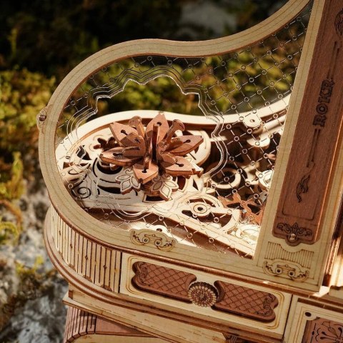 ROBOTIME Drewniane Puzzle Model 3D DIY - Magiczne Pianino Robotime