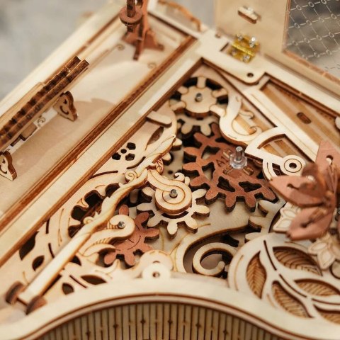 ROBOTIME Drewniane Puzzle Model 3D DIY - Magiczne Pianino Robotime