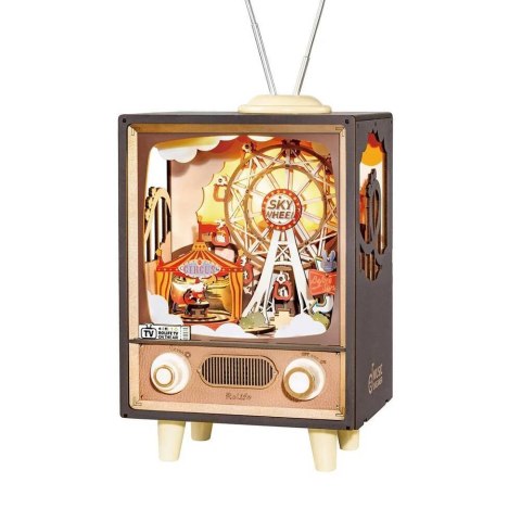 ROBOTIME Drewniane Puzzle Model 3D - Pozytywka AMT01 Robotime