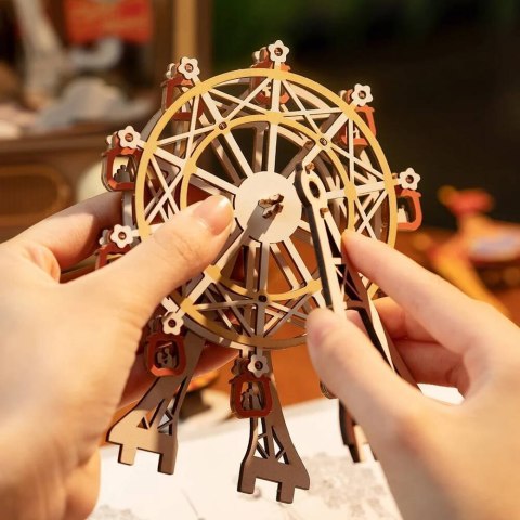 ROBOTIME Drewniane Puzzle Model 3D - Pozytywka AMT01 Robotime