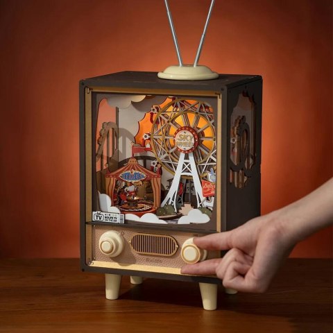 ROBOTIME Drewniane Puzzle Model 3D - Pozytywka AMT01 Robotime