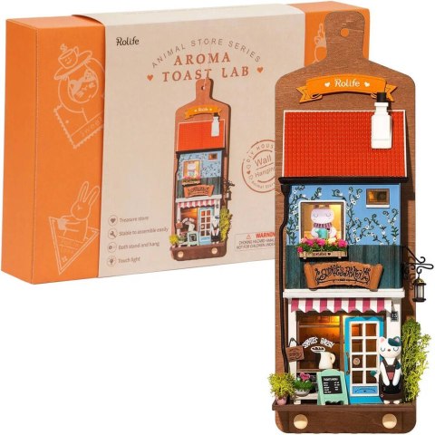 ROBOTIME Składany Drewniany Model Puzzle 3D - Aromatyczna Piekarnia Robotime