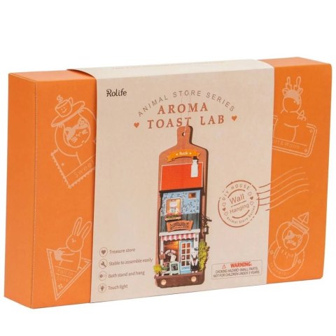 ROBOTIME Składany Drewniany Model Puzzle 3D - Aromatyczna Piekarnia Robotime
