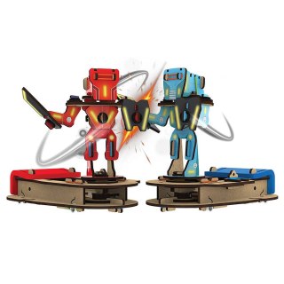 Smartivity Drewniane Mechaniczne Puzzle 3D - Bitwa Cyborgów Smartivity