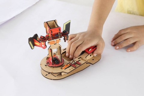 Smartivity Drewniane Mechaniczne Puzzle 3D - Bitwa Cyborgów Smartivity