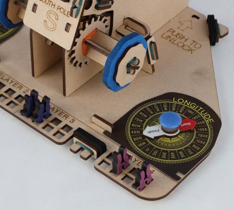 Smartivity Drewniane Mechaniczne Puzzle 3D - Globus Smartivity