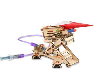 Smartivity Drewniane Mechaniczne Puzzle 3D - Hydrauliczna Wyrzutnia Smartivity