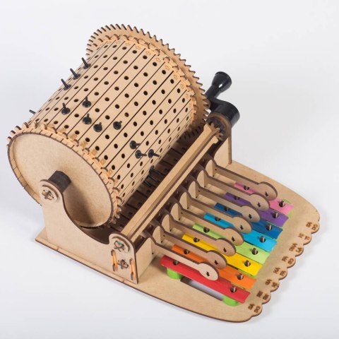 Smartivity Drewniane Mechaniczne Puzzle 3D - Muzyczna Maszyna Ksylofon Smartivity