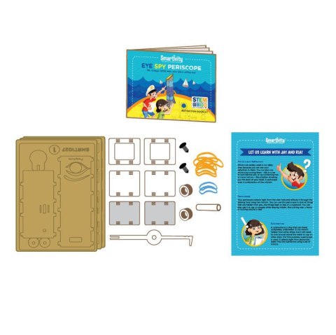 Smartivity Drewniane Mechaniczne Puzzle 3D - Peryskop Smartivity