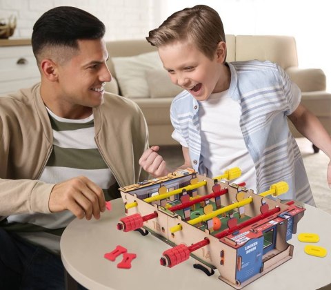 Smartivity Drewniane Mechaniczne Puzzle 3D - Piłkarzyki Smartivity