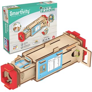 Smartivity Drewniane Mechaniczne Puzzle 3D - Piracki Teleskop Smartivity