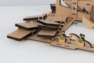 Smartivity Drewniane Mechaniczne Puzzle 3D - Reakcje Łańcuchowe Smartivity