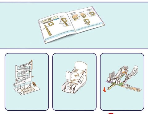 Smartivity Drewniane Mechaniczne Puzzle 3D - Reakcje Łańcuchowe Smartivity
