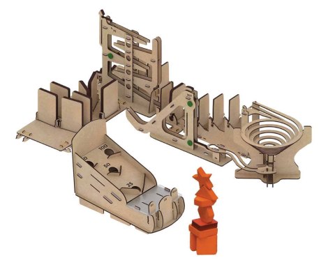 Smartivity Drewniane Mechaniczne Puzzle 3D - Reakcje Łańcuchowe Smartivity
