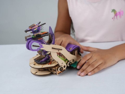 Smartivity Drewniane Mechaniczne Puzzle 3D - Starcie Smoków Smartivity