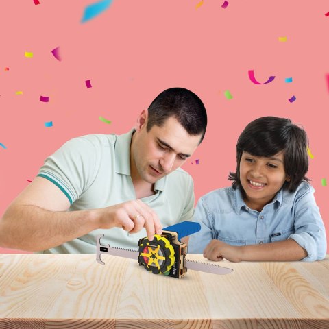 Smartivity Drewniane Mechaniczne Puzzle 3D - Szalone Kółka Smartivity