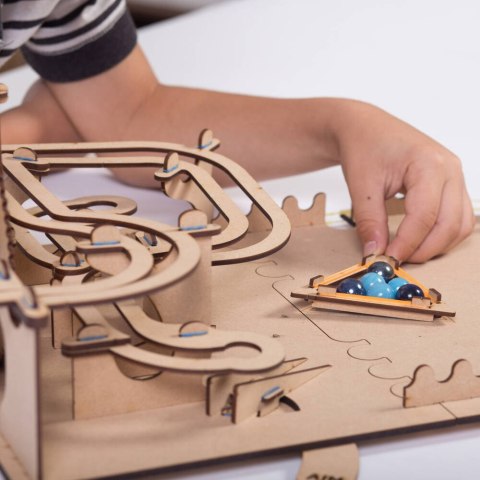 Smartivity Drewniane Mechaniczne Puzzle 3D - Tor Kulkowy Smartivity