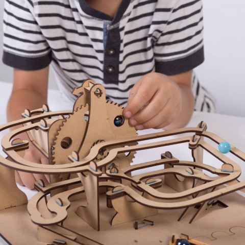 Smartivity Drewniane Mechaniczne Puzzle 3D - Tor Kulkowy Smartivity