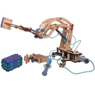 Smartivity Drewniane Mechaniczne Puzzle 3D - Żuraw Hydrauliczny Smartivity