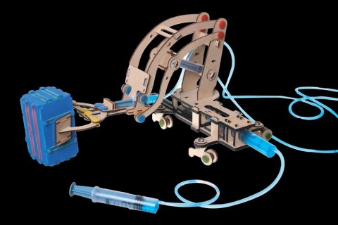 Smartivity Drewniane Mechaniczne Puzzle 3D - Żuraw Hydrauliczny Smartivity