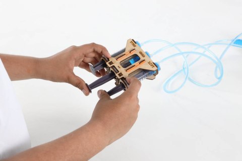 Smartivity Drewniane Mechaniczne Puzzle 3D - Żuraw Hydrauliczny Smartivity