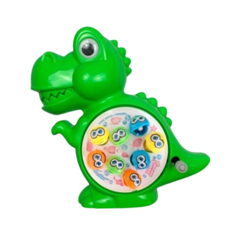 ŁOWIENIE RYBEK DINOZAUR NAKRĘCANY TRIFOX