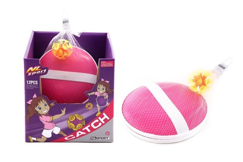 PALETKI PIŁKA NA RZEP GRA ZRĘCZNOŚCIOWA CATCH BALL Artyk