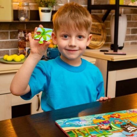 PIANKOWE PUZZLE A4 DINOZAURY WULKAN UKŁADANKA EDUKACYJNA ROTER KAFER Roter Kafer PIANKOWE PUZZLE A4 DINOZAURY WULKAN UKŁADANKA EDUKACYJNA ROTER KAFER Roter Kafer