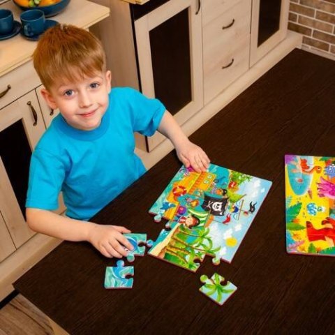 PIANKOWE PUZZLE A4 MORZE PIRACI UKŁADANKA EDUKACYJNA ROTER KAFER Roter Kafer PIANKOWE PUZZLE A4 MORZE PIRACI UKŁADANKA EDUKACYJNA ROTER KAFER Roter Kafer