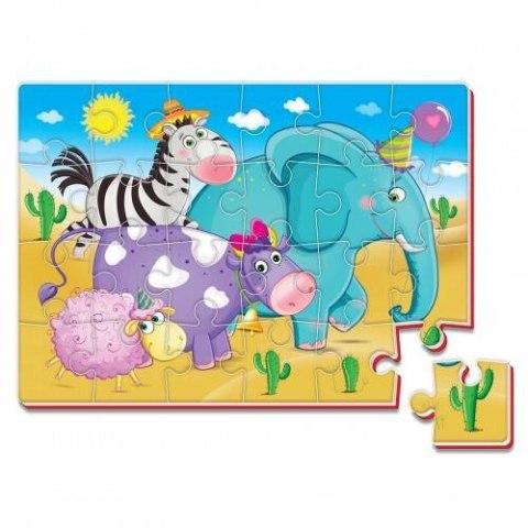 PIANKOWE PUZZLE A4 SAFARI ZWIERZĘTA GRA EDUKACYJNA ROTER KAFER Roter Kafer PIANKOWE PUZZLE A4 SAFARI ZWIERZĘTA GRA EDUKACYJNA ROTER KAFER Roter Kafer