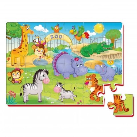 PIANKOWE PUZZLE A4 ZWIERZĘTA W ZOO UKŁADANKA EDUKACYJNA ROTER KAFER Roter Kafer PIANKOWE PUZZLE A4 ZWIERZĘTA W ZOO UKŁADANKA EDUKACYJNA ROTER KAFER Roter Kafer