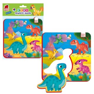 PIANKOWE PUZZLE MAGNETYCZNE DINOZAURY GRA EDUKACYJNA DLA DZIECI ROTER KAFER Roter Kafer