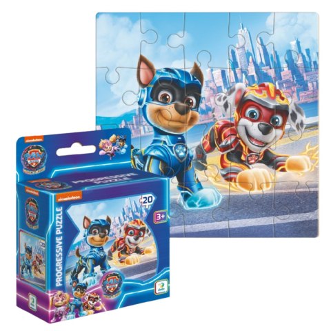 PUZZLE PAW PATROL CHASE I MARSHAL PSI PATROL 20 ELEMENTÓW DO UŁOŻENIA DODO