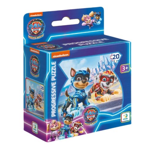 PUZZLE PAW PATROL CHASE I MARSHAL PSI PATROL 20 ELEMENTÓW DO UŁOŻENIA DODO