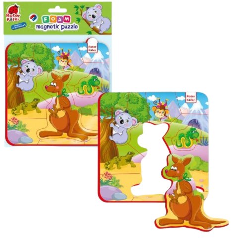 PUZZLE PIANKOWE ZWIERZĘTA Z AUSTRALII UKŁADANKA DLA DZIECI ROTER KAFER Roter Kafer PUZZLE PIANKOWE ZWIERZĘTA Z AUSTRALII UKŁADANKA DLA DZIECI ROTER KAFER Roter Kafer