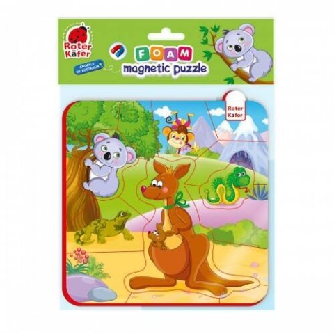 PUZZLE PIANKOWE ZWIERZĘTA Z AUSTRALII UKŁADANKA DLA DZIECI ROTER KAFER Roter Kafer PUZZLE PIANKOWE ZWIERZĘTA Z AUSTRALII UKŁADANKA DLA DZIECI ROTER KAFER Roter Kafer