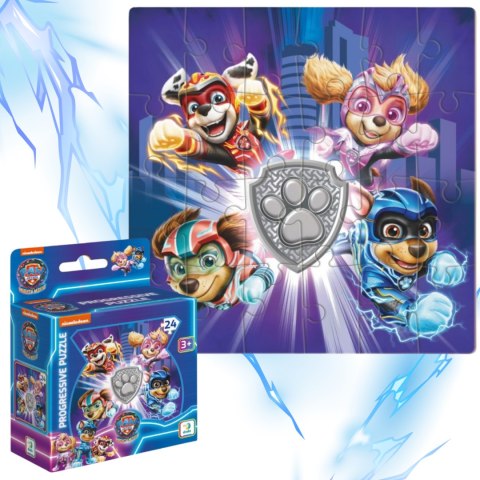 PUZZLE PSI PATROL "BOHATEROWIE" 24 ELEMENTY KOLOROWEJ UKŁADANKI PAW PATROL DODO