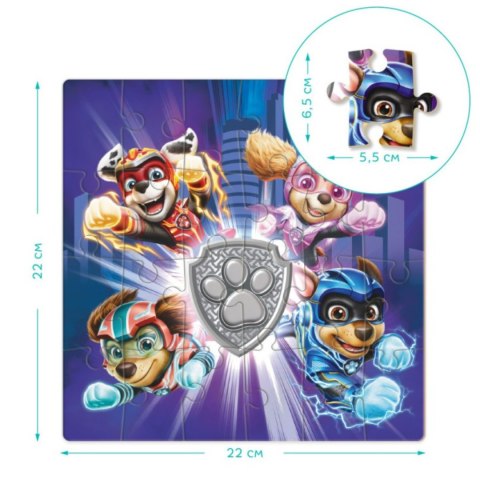 PUZZLE PSI PATROL "BOHATEROWIE" 24 ELEMENTY KOLOROWEJ UKŁADANKI PAW PATROL DODO