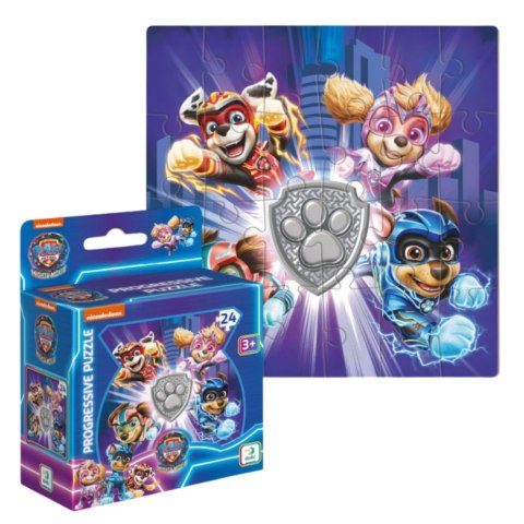 PUZZLE PSI PATROL "BOHATEROWIE" 24 ELEMENTY KOLOROWEJ UKŁADANKI PAW PATROL DODO