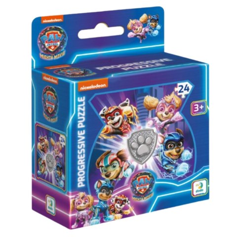 PUZZLE PSI PATROL "BOHATEROWIE" 24 ELEMENTY KOLOROWEJ UKŁADANKI PAW PATROL DODO