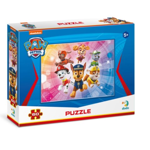 PUZZLE PSI PATROL PAW PATROL 60 ELEMENTÓW KOLOROWA UKŁADANKA DLA DZIECI DODO