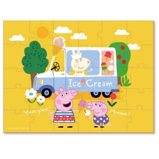 PUZZLE ŚWINKA PEPPA 30 ELEMENTÓW UROCZA PRZYGODA DLA MALUCHÓW UKŁADANKA DODO
