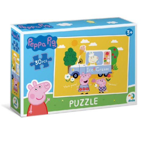 PUZZLE ŚWINKA PEPPA 30 ELEMENTÓW UROCZA PRZYGODA DLA MALUCHÓW UKŁADANKA DODO