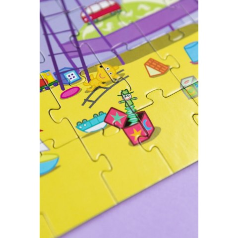PUZZLE "ŚWINKA PEPPA" ZABAWA 60 ELEMENTÓW KOLOROWA UKŁADANKA DLA DZIECI DODO PUZZLE "ŚWINKA PEPPA" ZABAWA 60 ELEMENTÓW KOLOROWA UKŁADANKA DLA DZIECI DODO