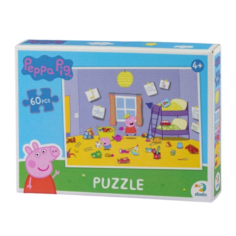 PUZZLE "ŚWINKA PEPPA" ZABAWA 60 ELEMENTÓW KOLOROWA UKŁADANKA DLA DZIECI DODO PUZZLE "ŚWINKA PEPPA" ZABAWA 60 ELEMENTÓW KOLOROWA UKŁADANKA DLA DZIECI DODO