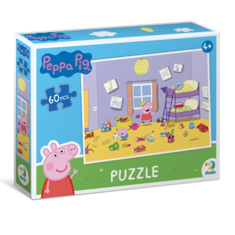 PUZZLE "ŚWINKA PEPPA" ZABAWA 60 ELEMENTÓW KOLOROWA UKŁADANKA DLA DZIECI DODO PUZZLE "ŚWINKA PEPPA" ZABAWA 60 ELEMENTÓW KOLOROWA UKŁADANKA DLA DZIECI DODO