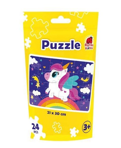 PUZZLE W OPAKOWANIU TYPU STAND-UP BAJKOWY JEDNOROŻEC UKŁADANKA ROTER KAFER Roter Kafer PUZZLE W OPAKOWANIU TYPU STAND-UP BAJKOWY JEDNOROŻEC UKŁADANKA ROTER KAFER Roter Kafer
